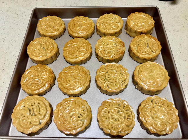 五仁月饼