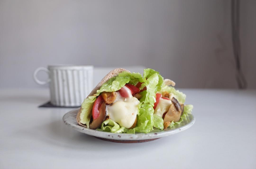 超快手的三明治伴侣| 冷藏法鲁邦种全麦口袋面包（Pita Bread）|消耗鲁邦种