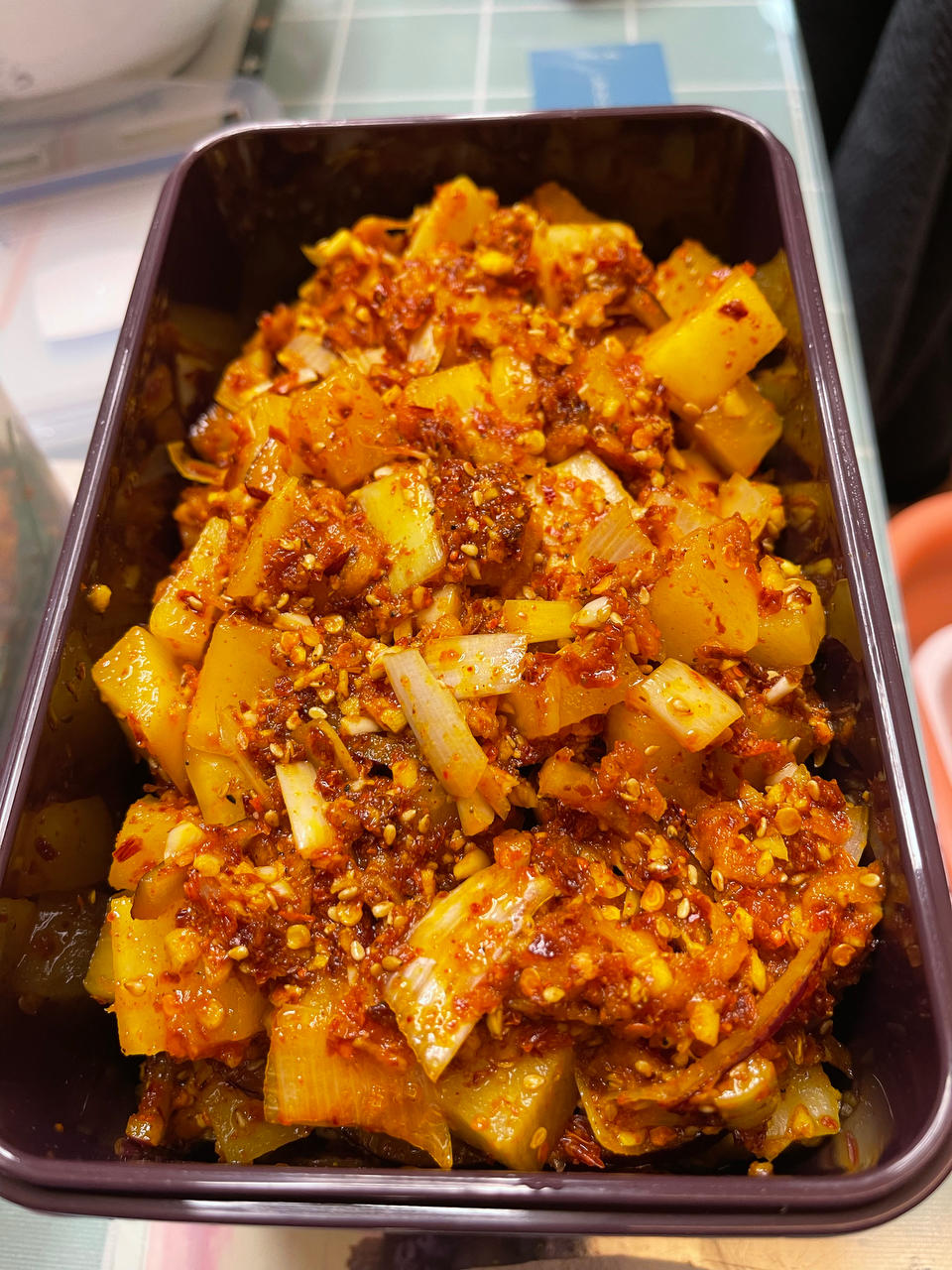 韩式萝卜泡菜（Maangchi）