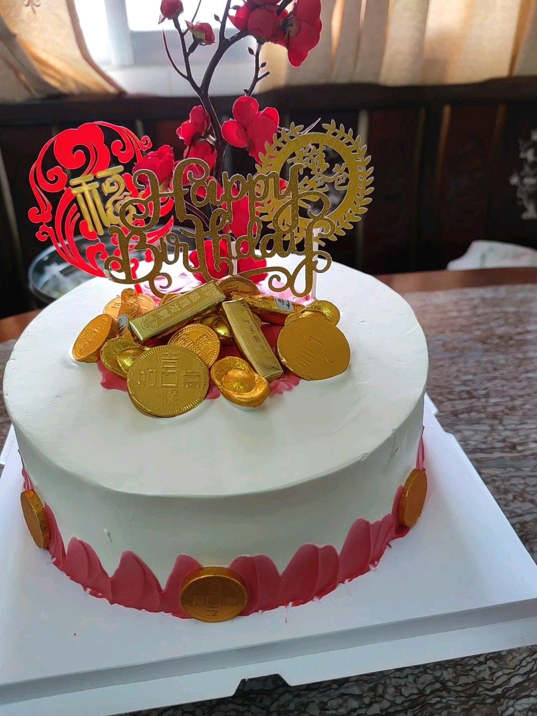 十寸后蛋法的戚风蛋糕