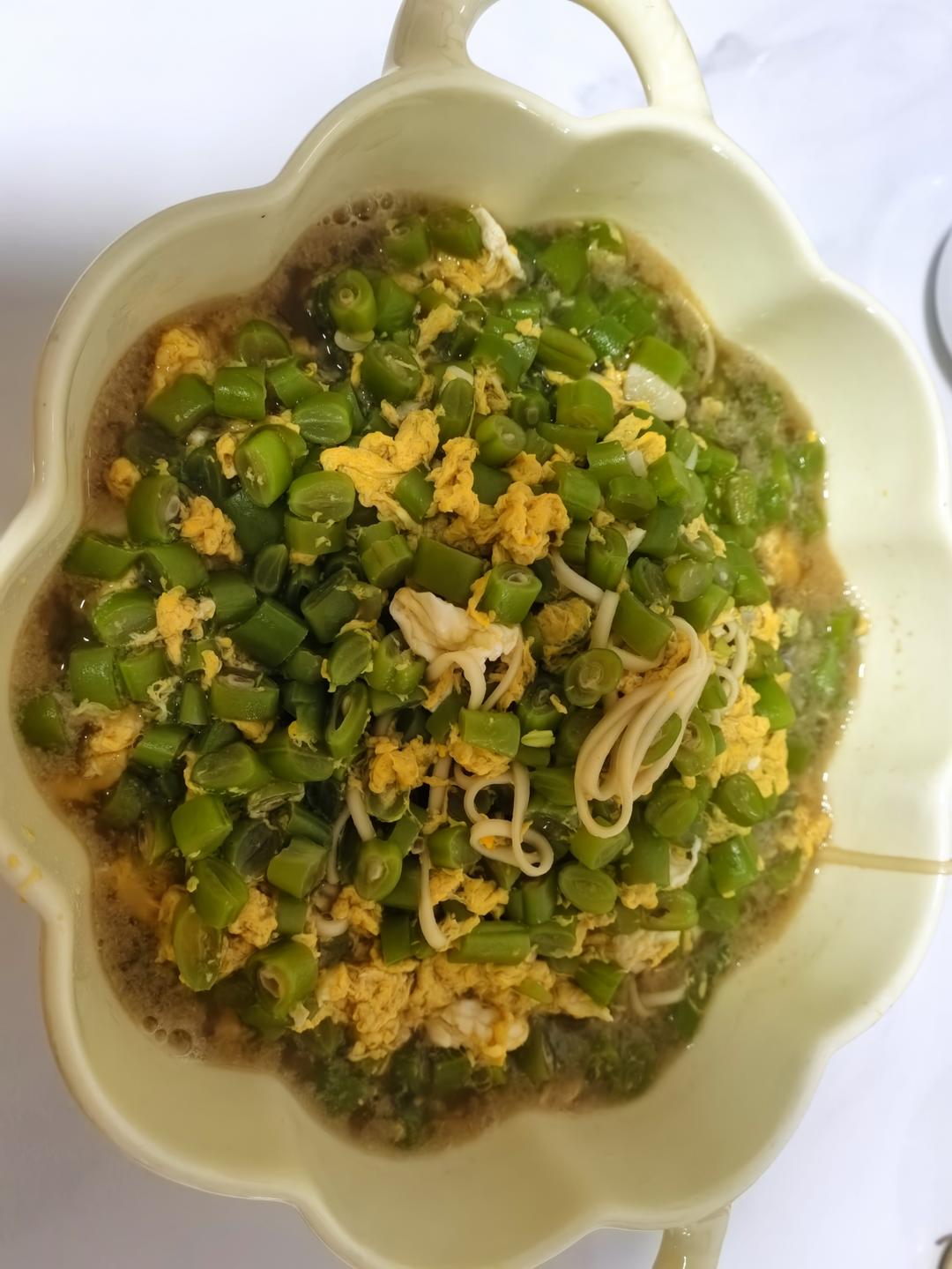 宋阿姨的芸豆鸡蛋打卤面