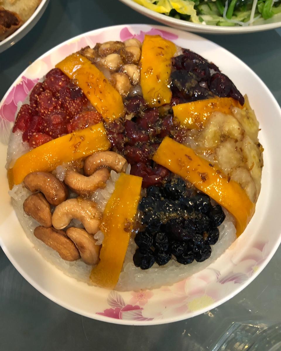 蜜汁八宝饭
