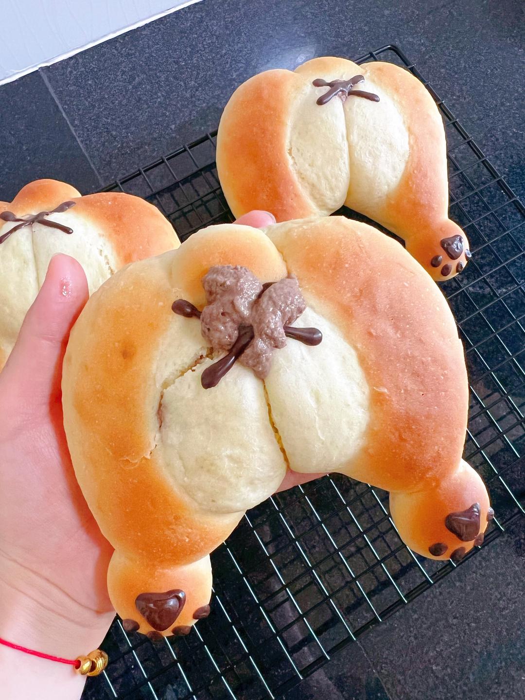 柯基臀面包的做法 步骤20