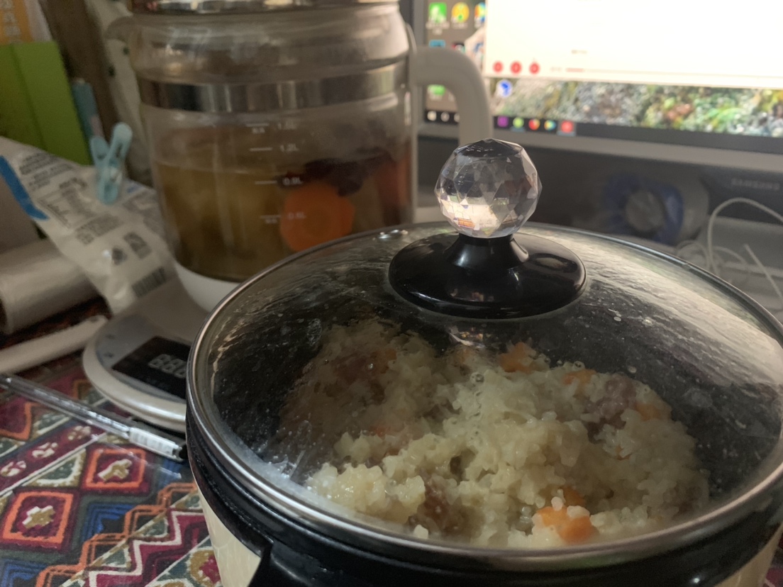 宿舍版香菇腊肠焖饭的做法 步骤9