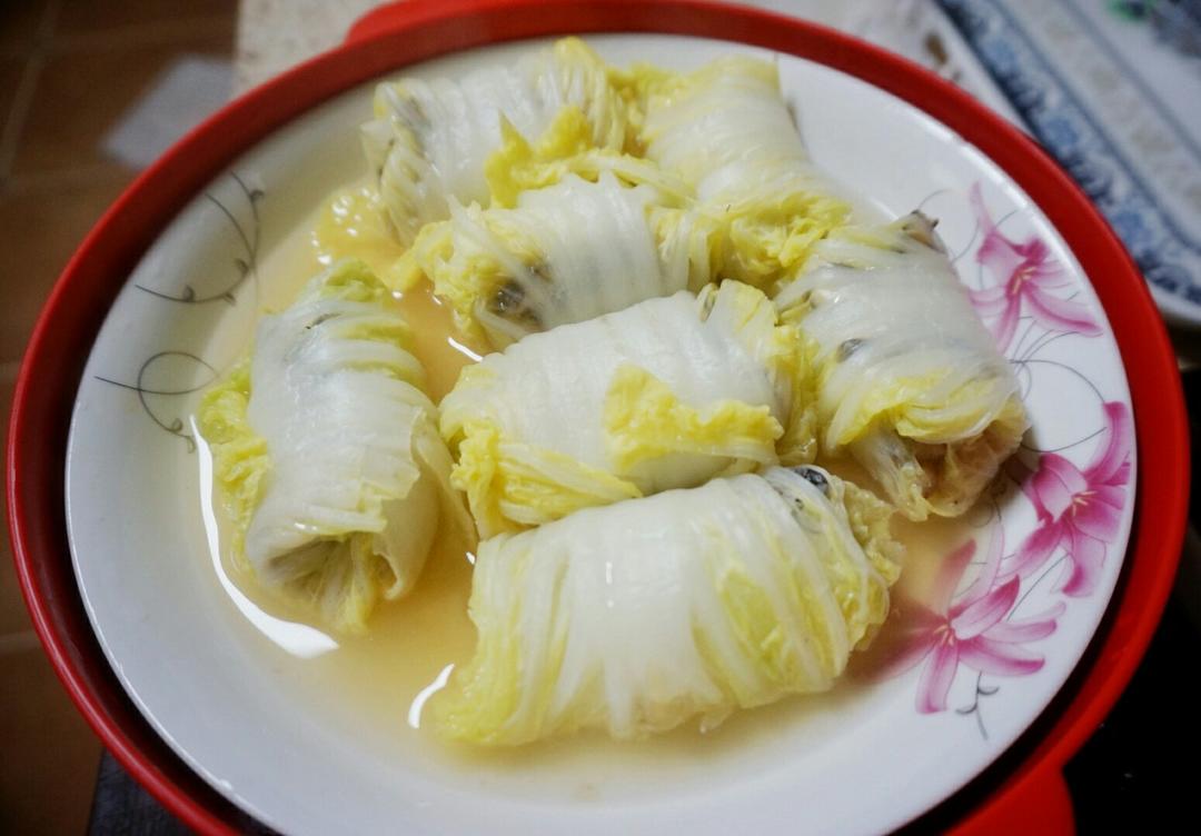 【健康三餐】清蒸鸡肉白菜卷