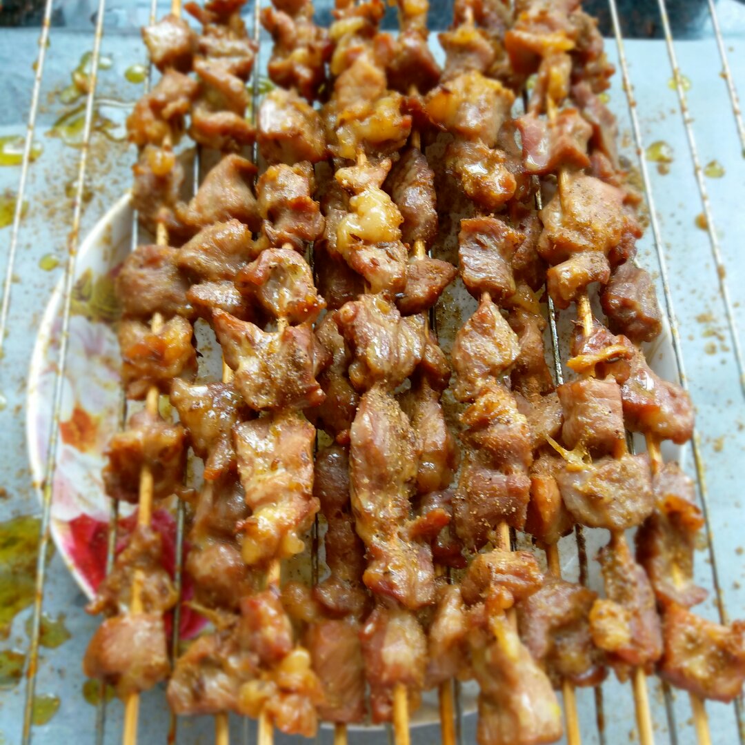 烤羊肉串/孜然羊肉/烤羊排 (烤箱/空气炸锅版)