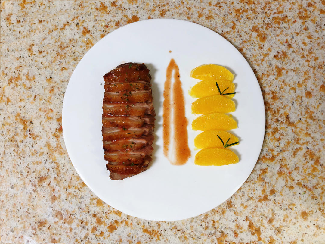 柳橙鸭胸