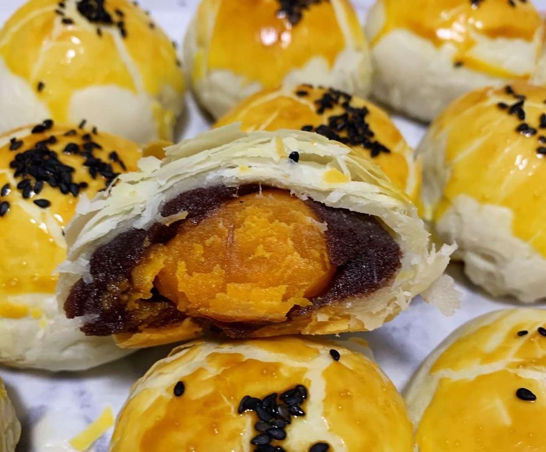 蛋黄酥，适合新手