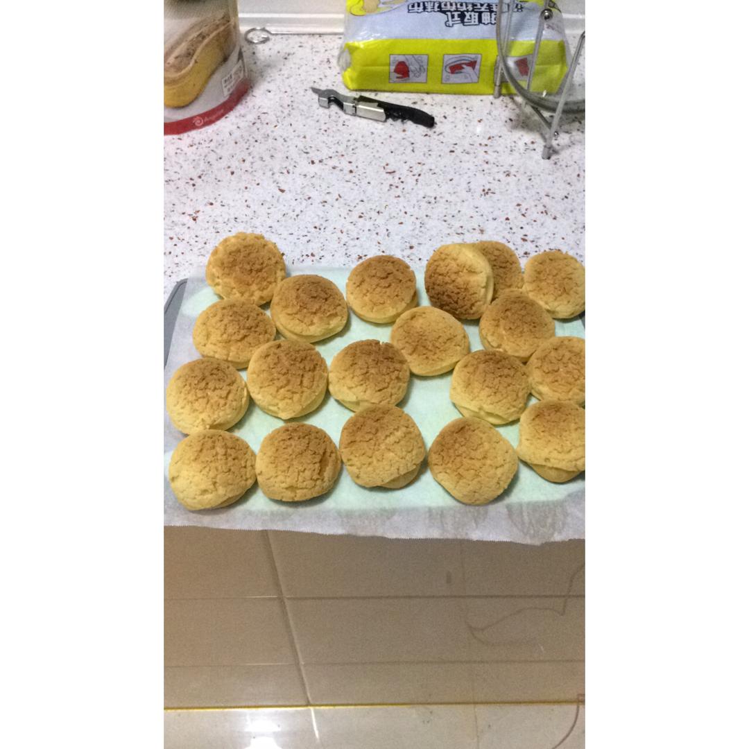 十分美味的酥皮泡芙
