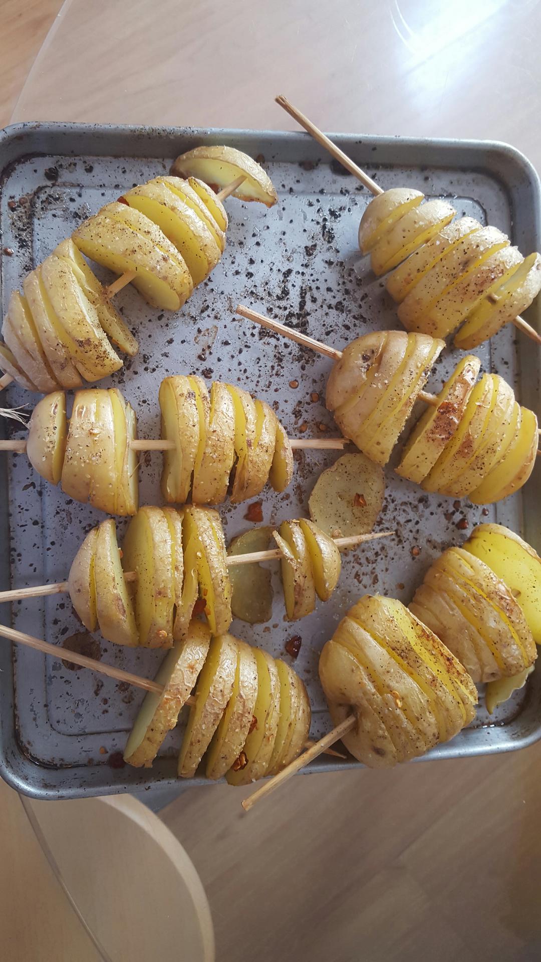 烤土豆片的做法