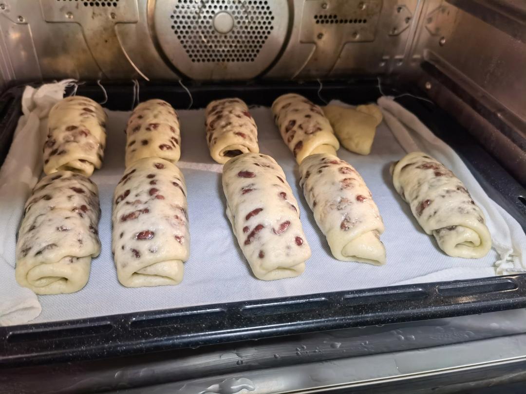 红豆卷，比面包🥯简单、比蛋糕还好吃