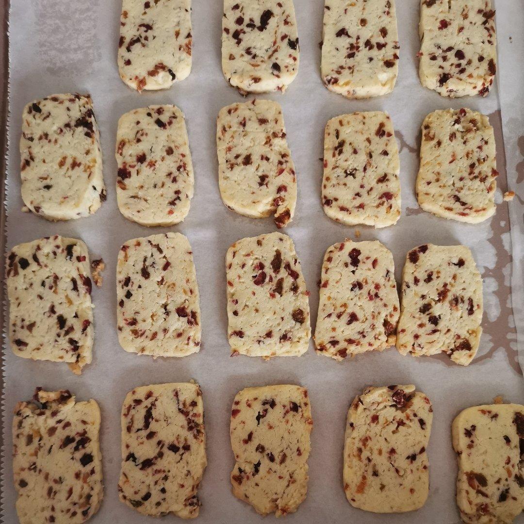 低糖少油版蔓越莓饼干