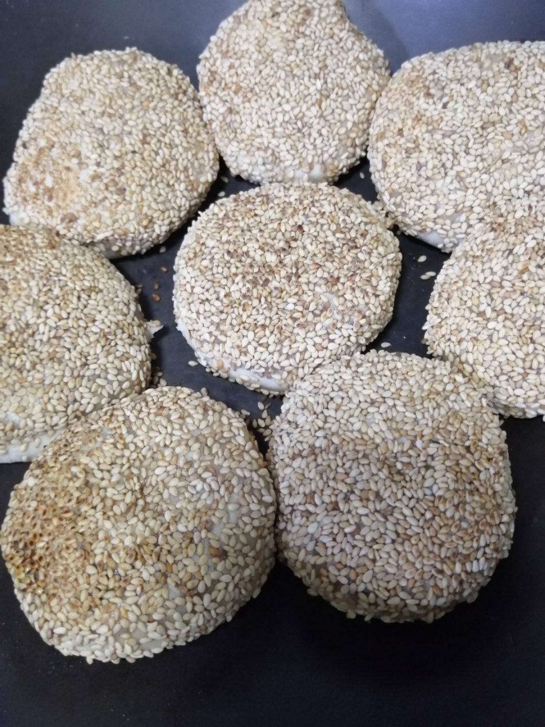 老北京芝麻酱烧饼