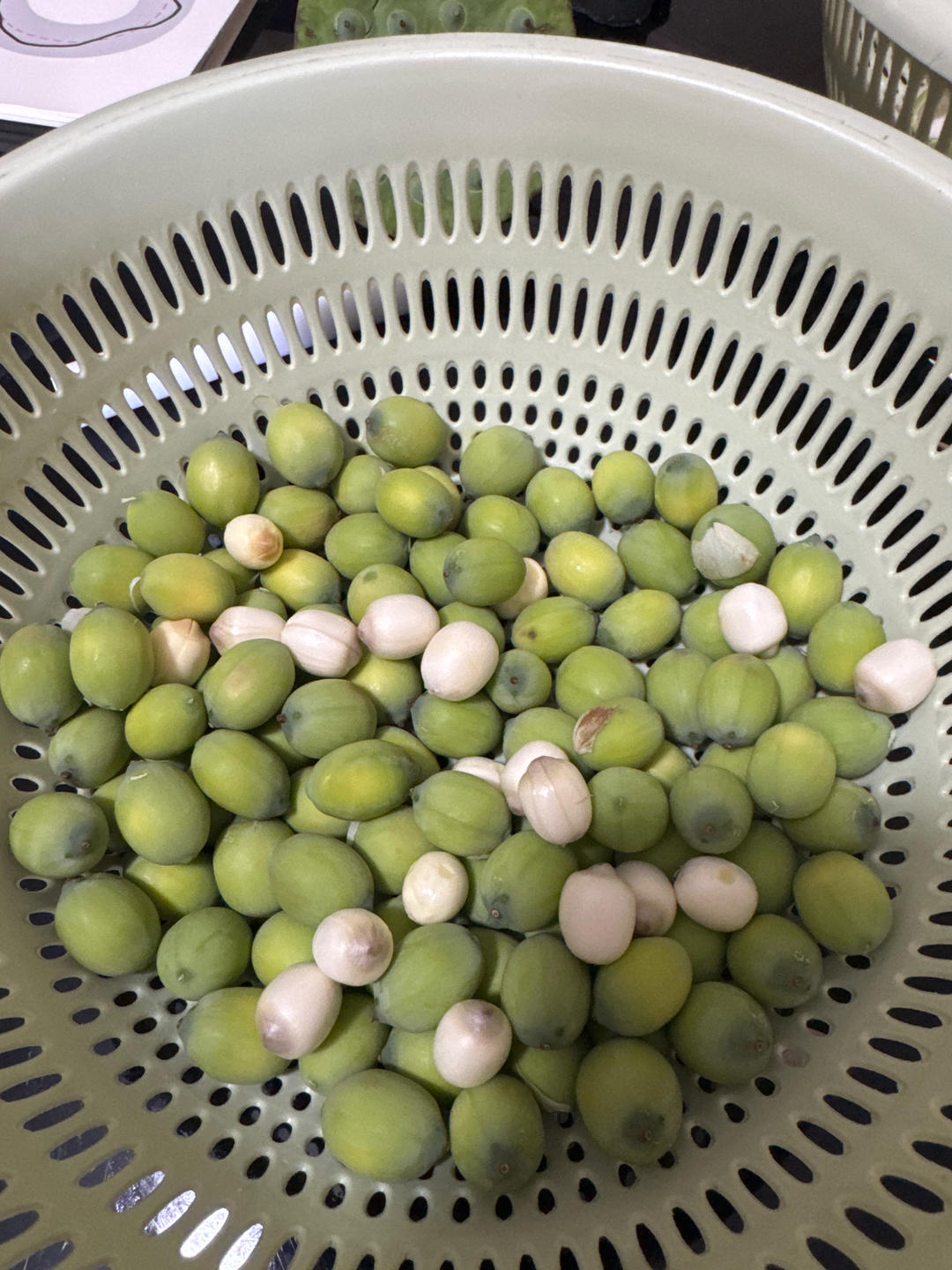 快速剥新鲜莲子的方法