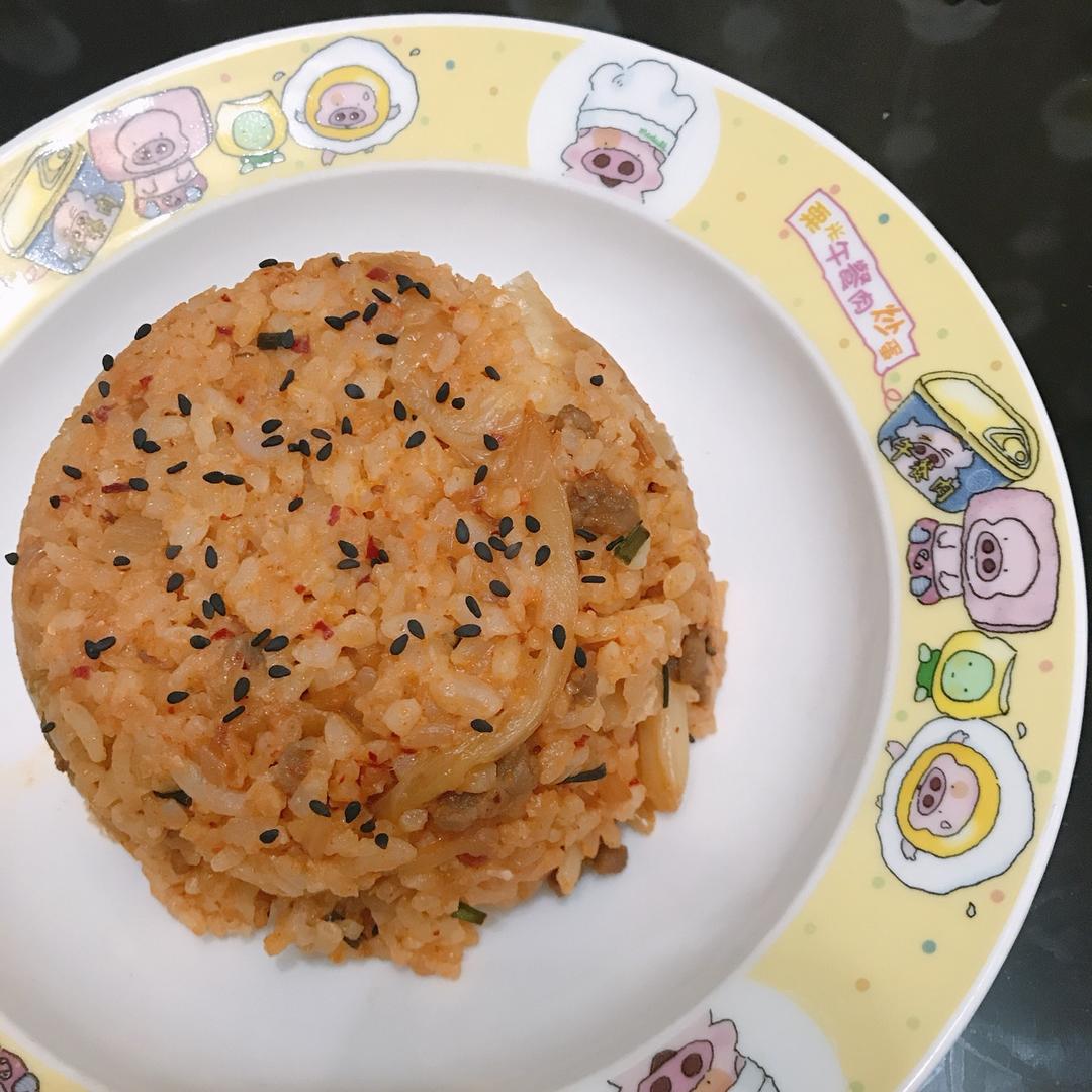 升级版辣白菜炒饭😭姜食堂同款🌟泡菜饭开出了p.o 斯密达