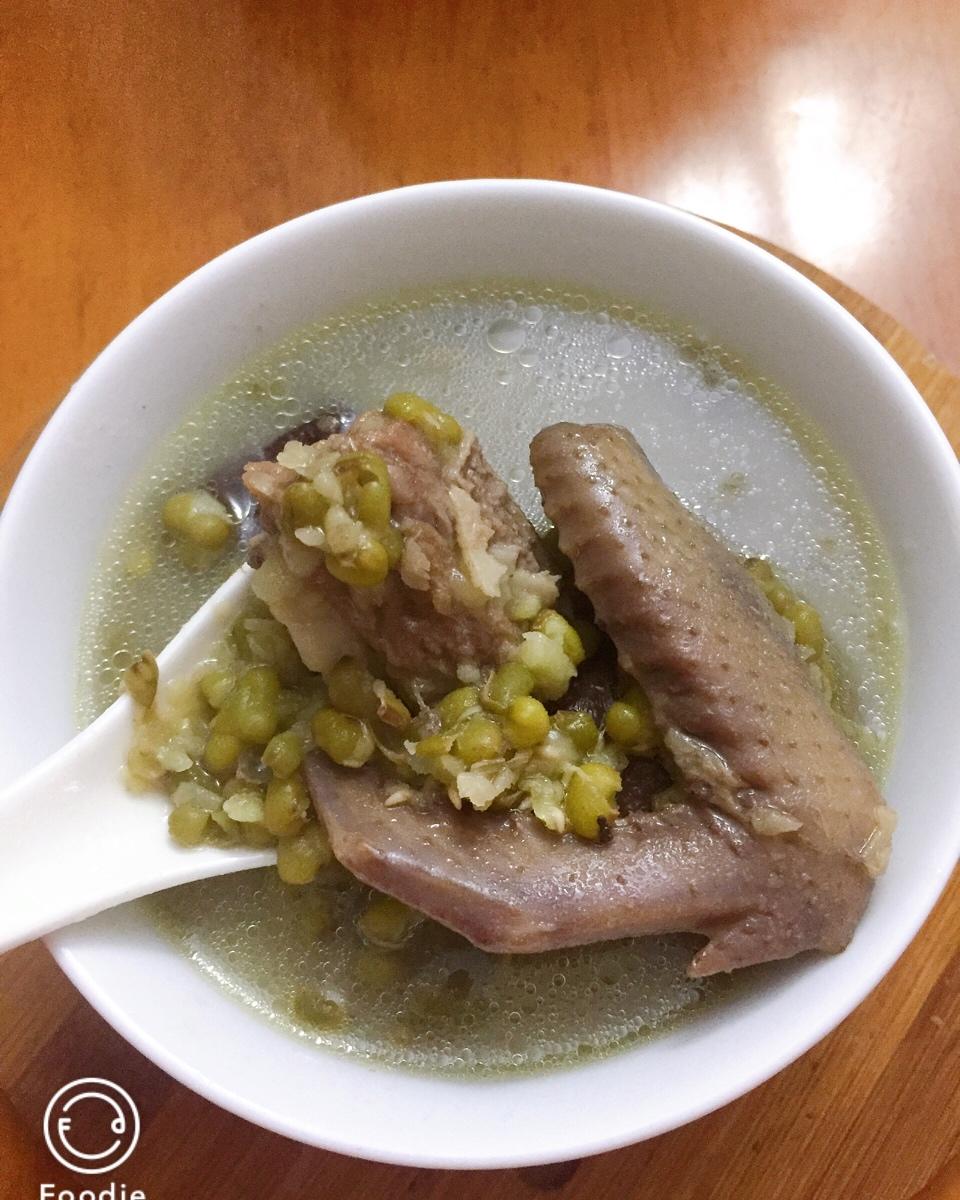 u2papa做的老鸽煲绿豆清热解毒