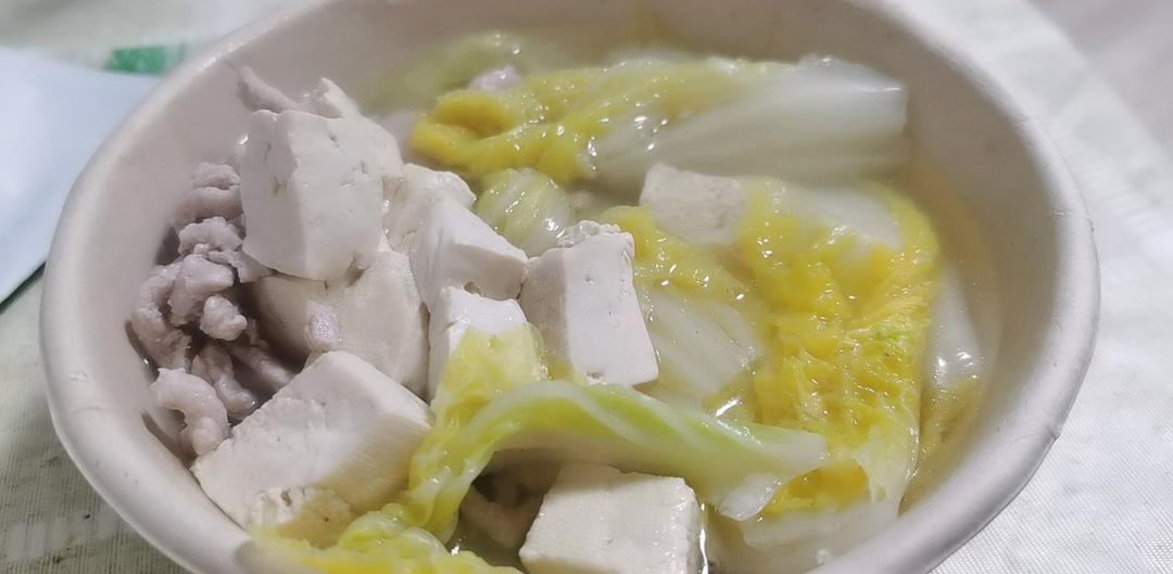 砂锅白菜豆腐