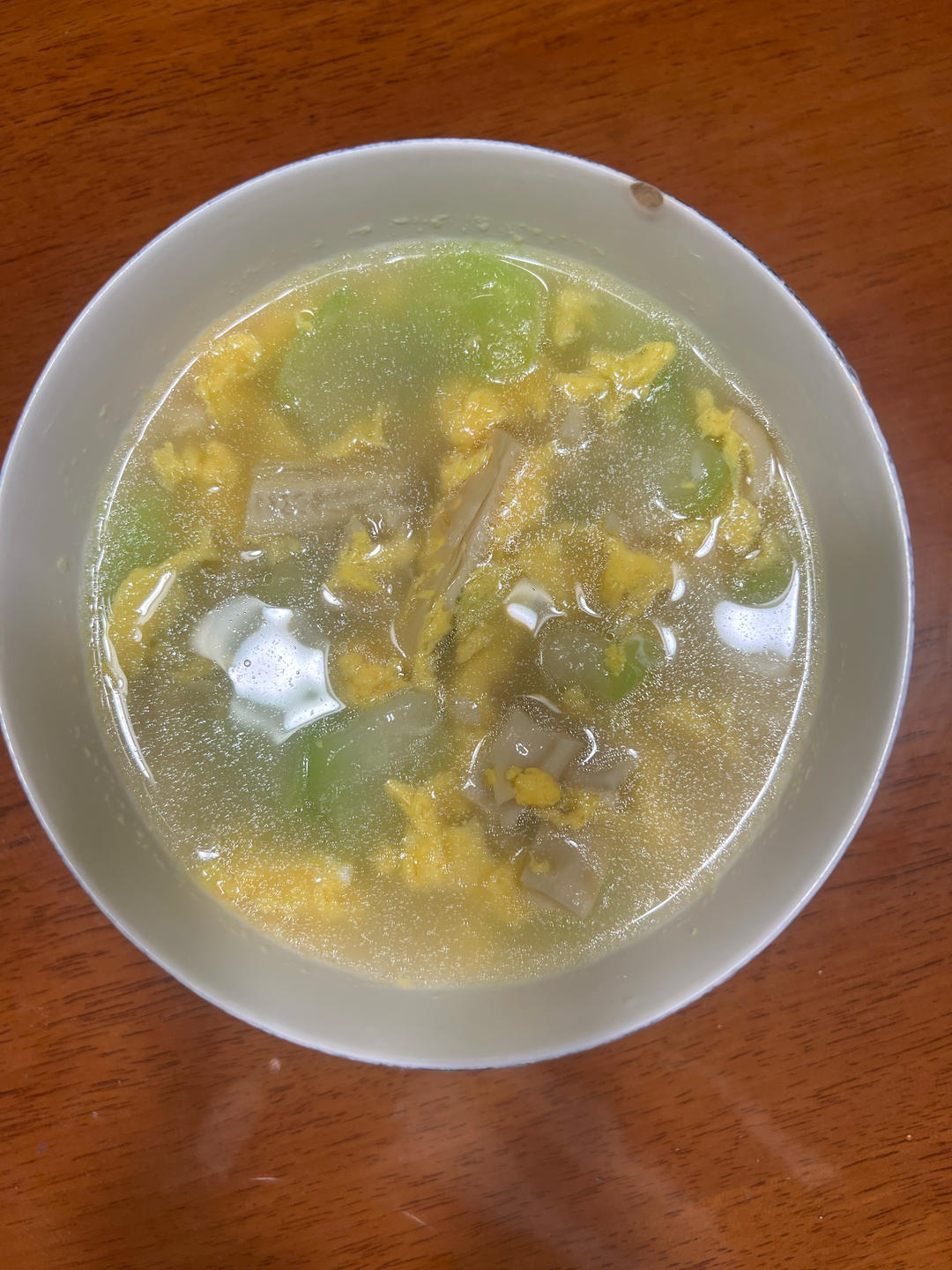 丝瓜鸡蛋汤