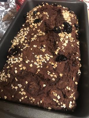 [Vegan]其貌不扬的快手巧克力黑麦低脂低糖蛋糕的做法 步骤1