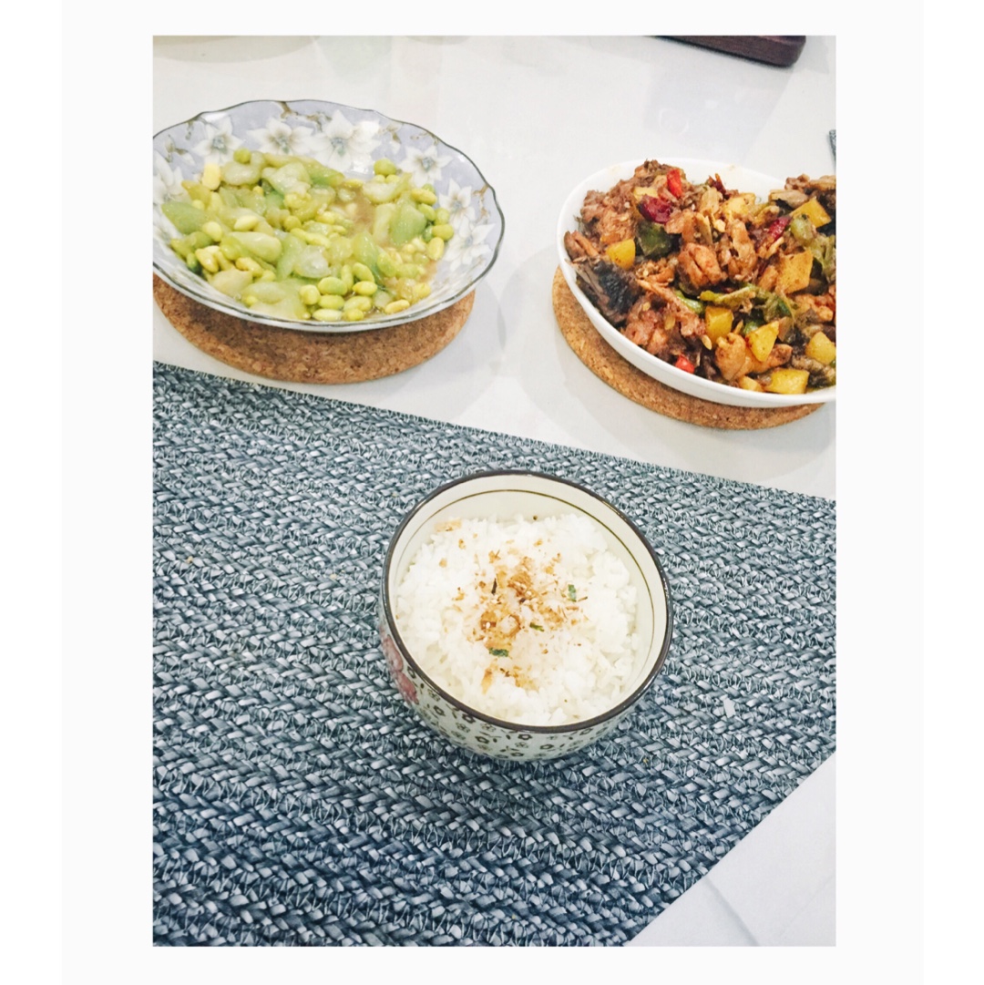 土豆辣炒鸡