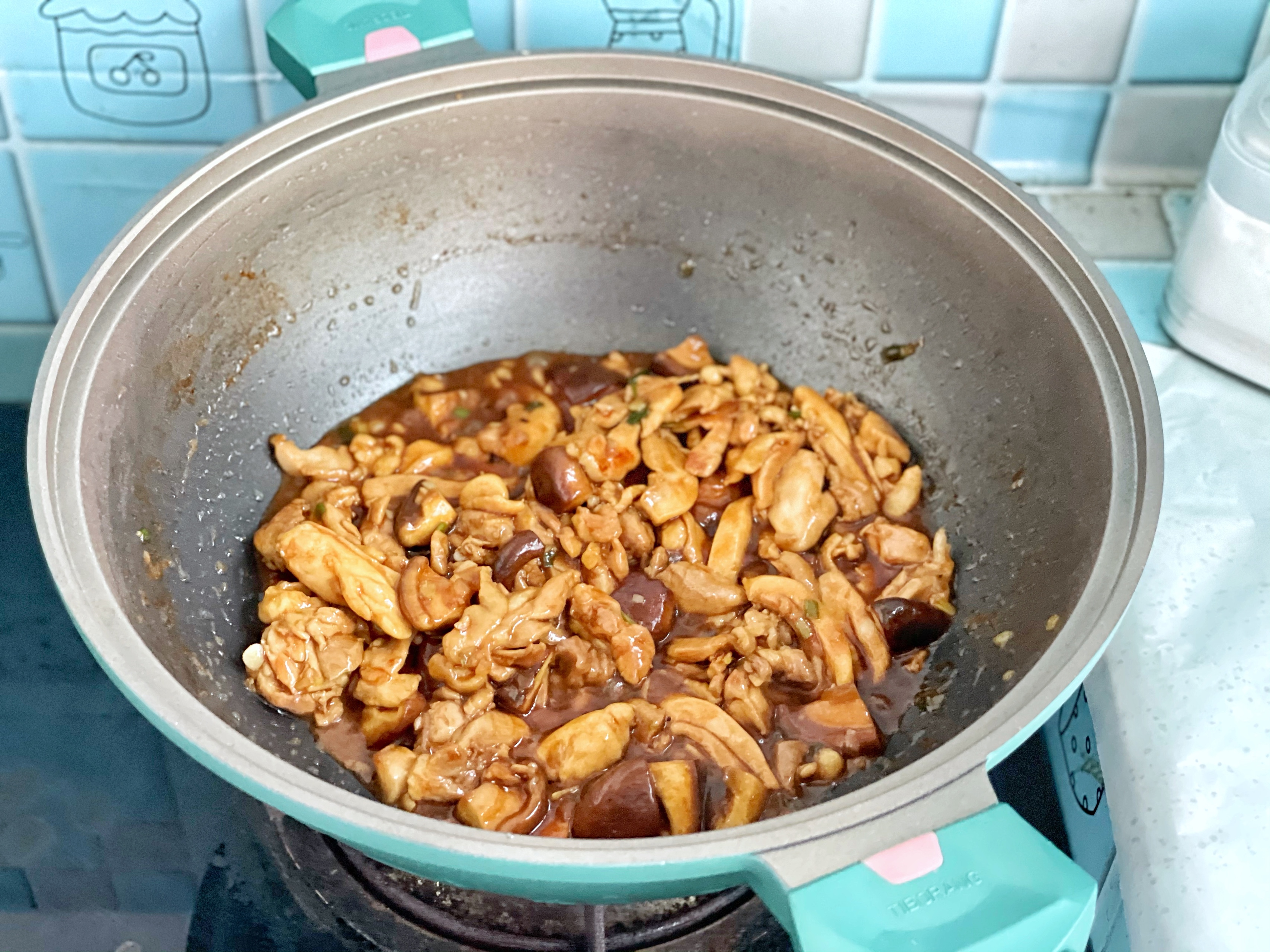 低脂低卡‼️ 家常菜‼️香菇滑鸡‼️好吃到停不下来的做法 步骤8