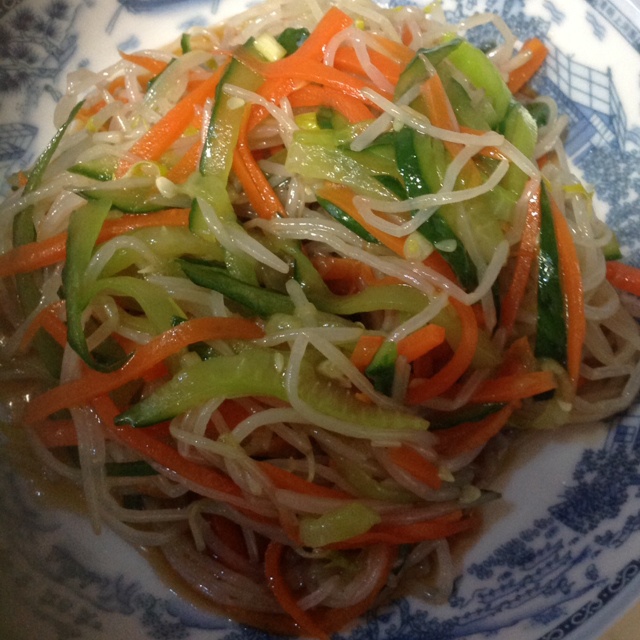 凉拌豆芽