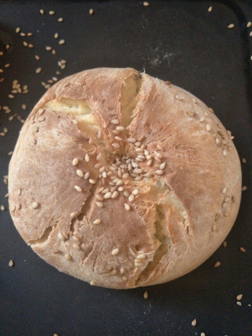 第一次学做新疆美食----托卡西馕