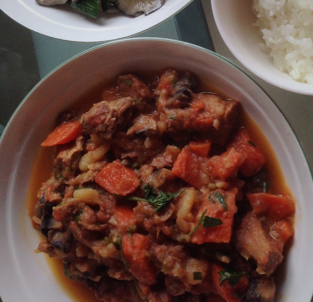 番茄牛腩(这样做牛肉不会老哦）