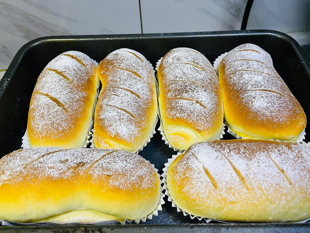 香肠（培根）芝士面包-老面版