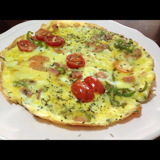 Omelet Pizza （蛋饼匹萨）