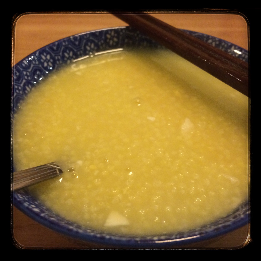 小荧同学做的小米粥