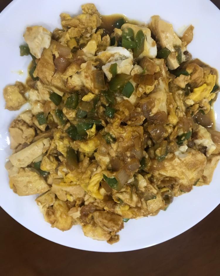 超级香嫩的蛋香豆腐