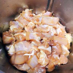 【樉樉的小厨房】广式特色早茶 点心 超豪华荷香糯米鸡的做法 步骤9