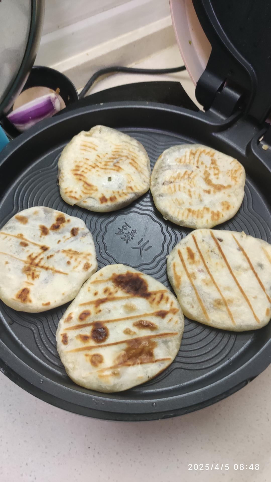 香甜松软的红糖饼，一次成功