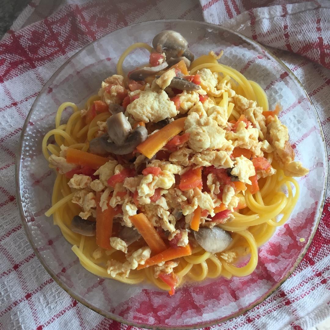 西红柿鸡蛋打卤面