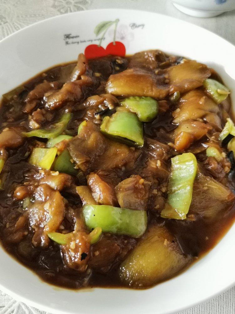 超级下饭不用过油的回锅茄子