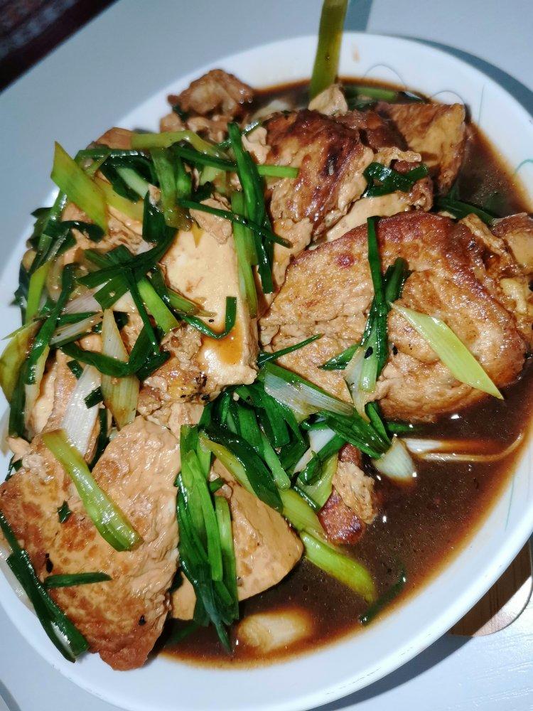 蚝油嫩豆腐