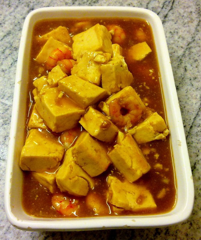 红烧豆腐虾仁