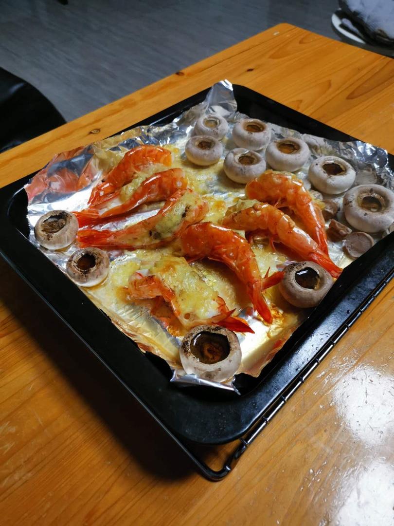 芝士焗阿根廷大虾