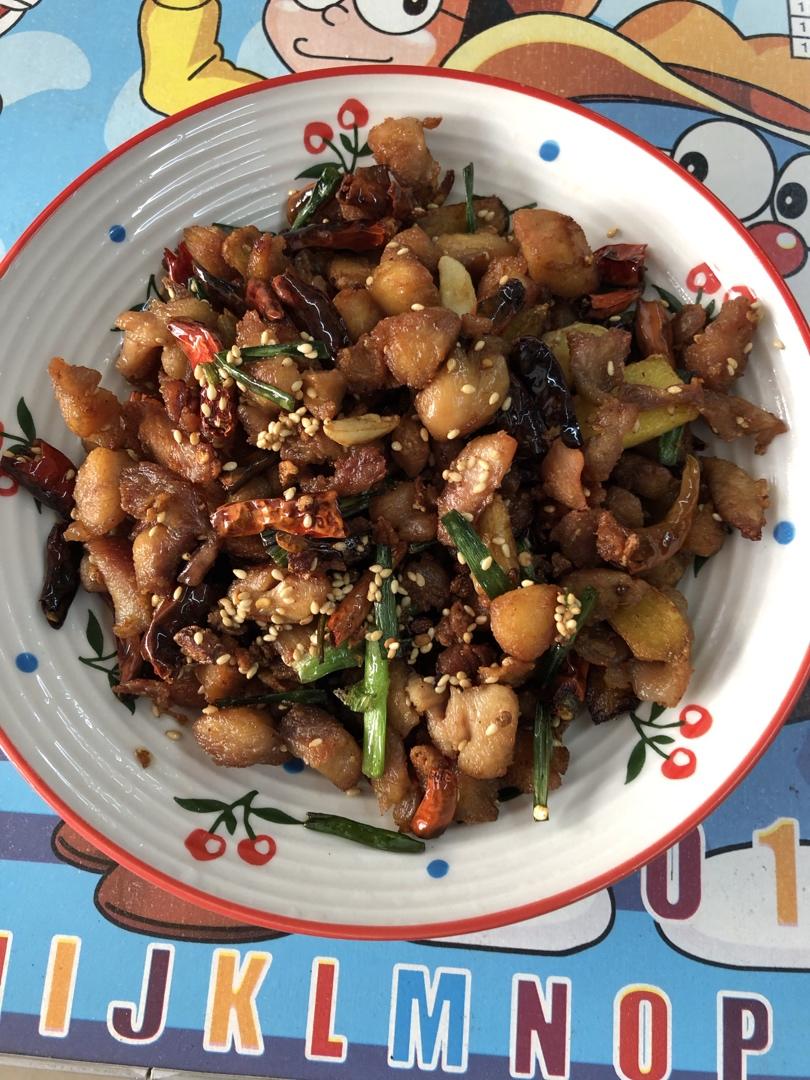 晚餐午餐做的超下饭的辣子鸡丁超下饭的辣子鸡丁饭