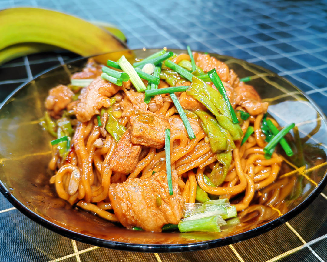 家常豆角焖面