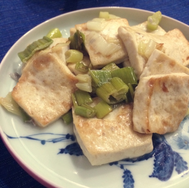大葱烧豆腐