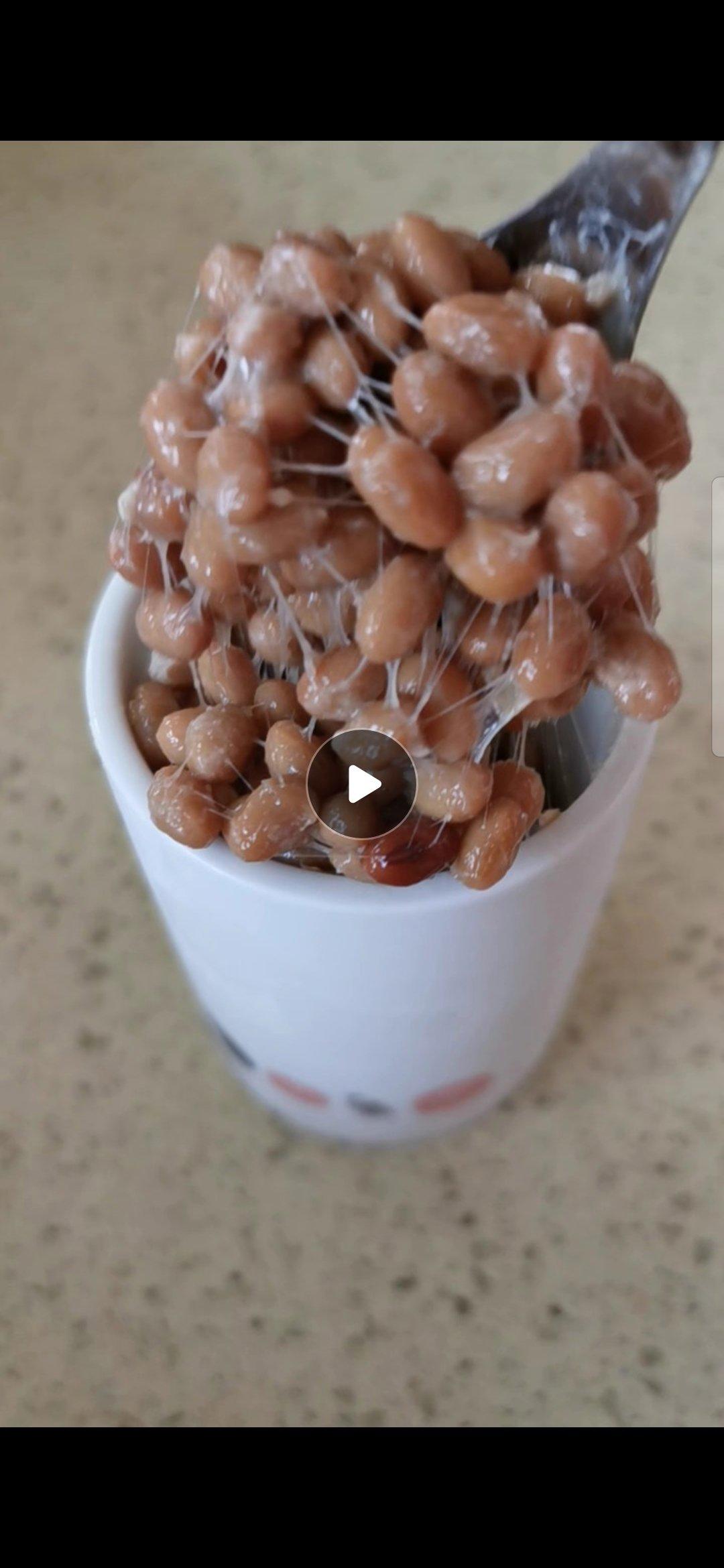 家庭自制纳豆，新鲜出炉啦！！！