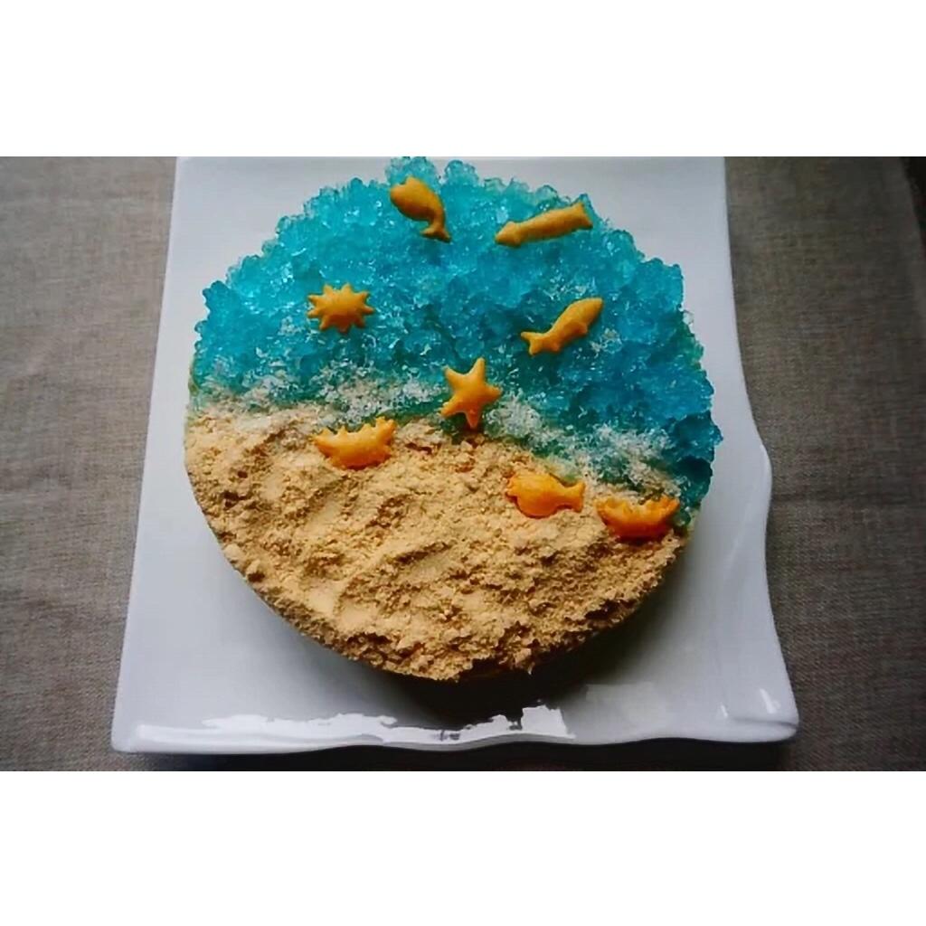 海洋酸奶慕斯蛋糕