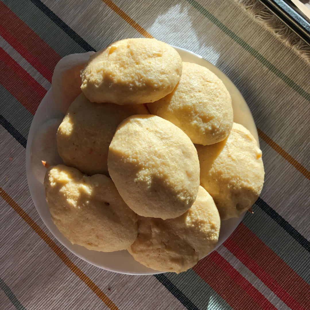 复刻纽约Milk Bar's甜点店，玉米裂纹美式大饼干！口味相似度90%以上！店內招牌之一，一盆搅拌到底！Copycat Milk Bar's Corn Cookie in NYC