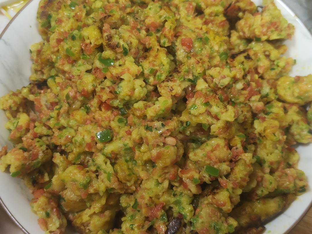 简单快手蔬菜鸡蛋煎饼