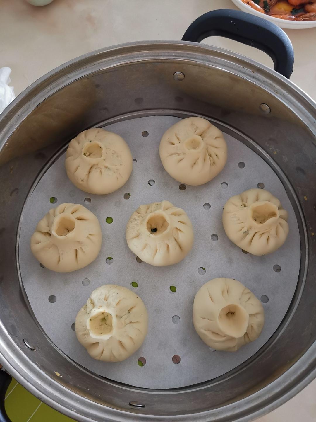 荠菜包子