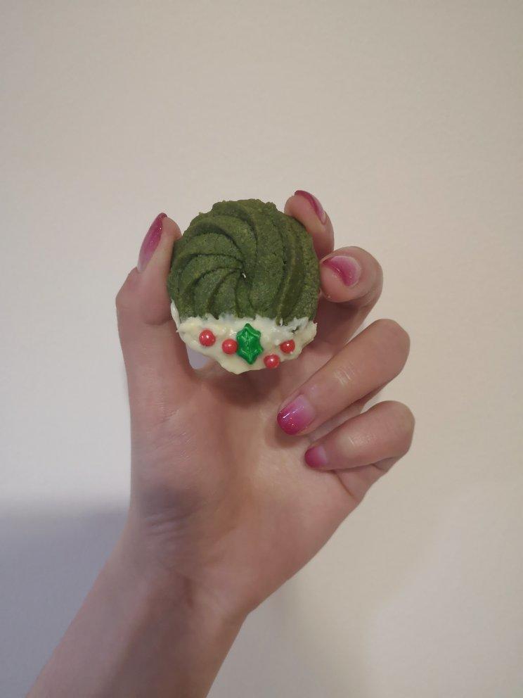 【圣诞】花环小曲奇 Christmas Wreath