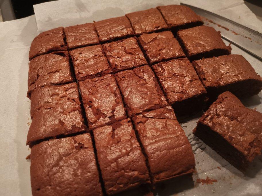 美式经典配方：巧克力布朗尼（The Perfect Brownies)