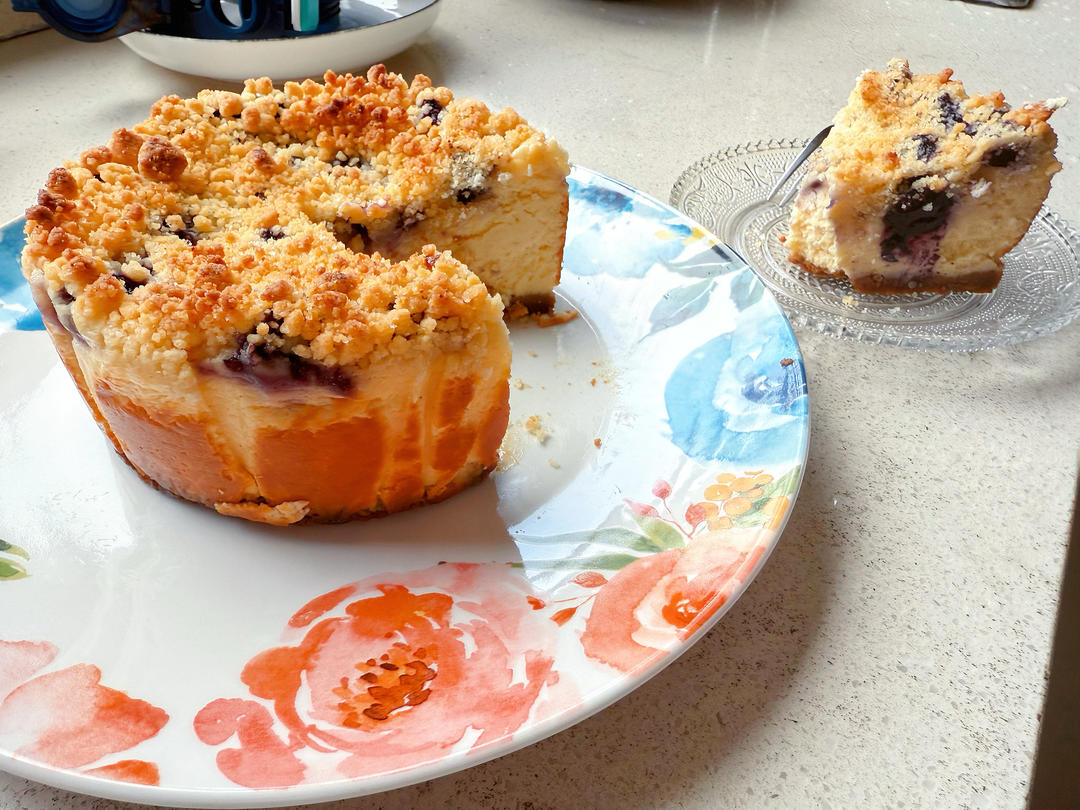 蓝莓奶酥芝士蛋糕